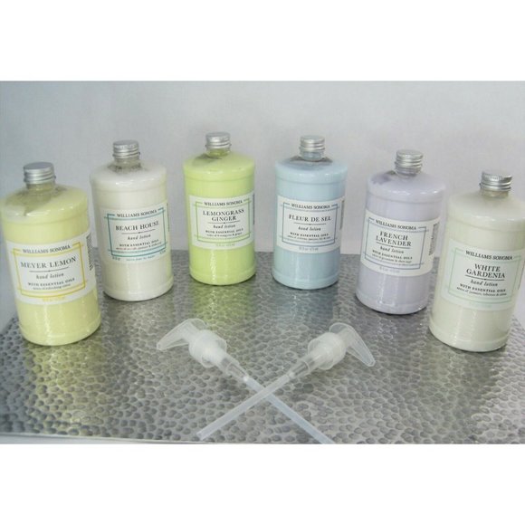 Williams Sonoma Hand Lotion Essential Oils Lemongrass Ginger - Picture 2 of 2